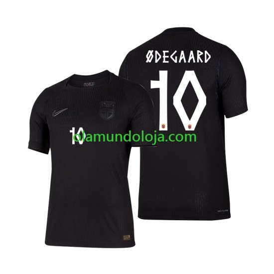 Camisola Noruega Martin Odegaard 10 Homem Equipamento Segundo Copa do Mundo 2026 Manga Curta